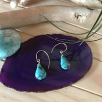 Drop Turquoise Pierce