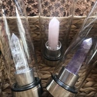Rose quarts bottle