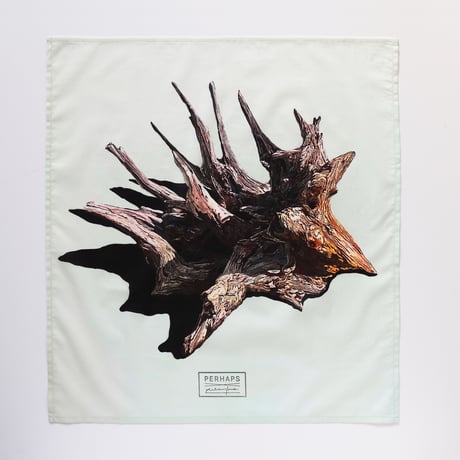 PERHAPS × TOMOTERU NISHIMURA HOMME　ハンカチ【debris】