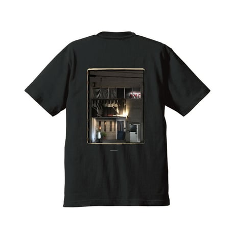 【Our favorite】　PERHAPS × JAZZ BAR ROND［外観］バックプリント Tシャツ