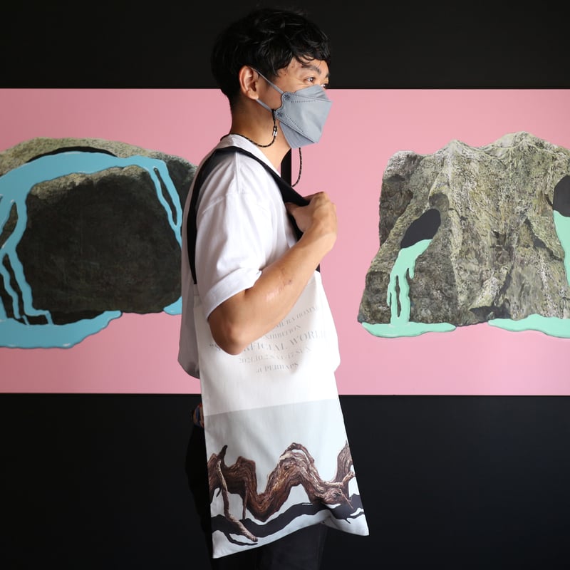 トートバッグ Nishimura PERHAPS × TOMOTERU NISHIMURA HOMME トートバッグ【フライヤー