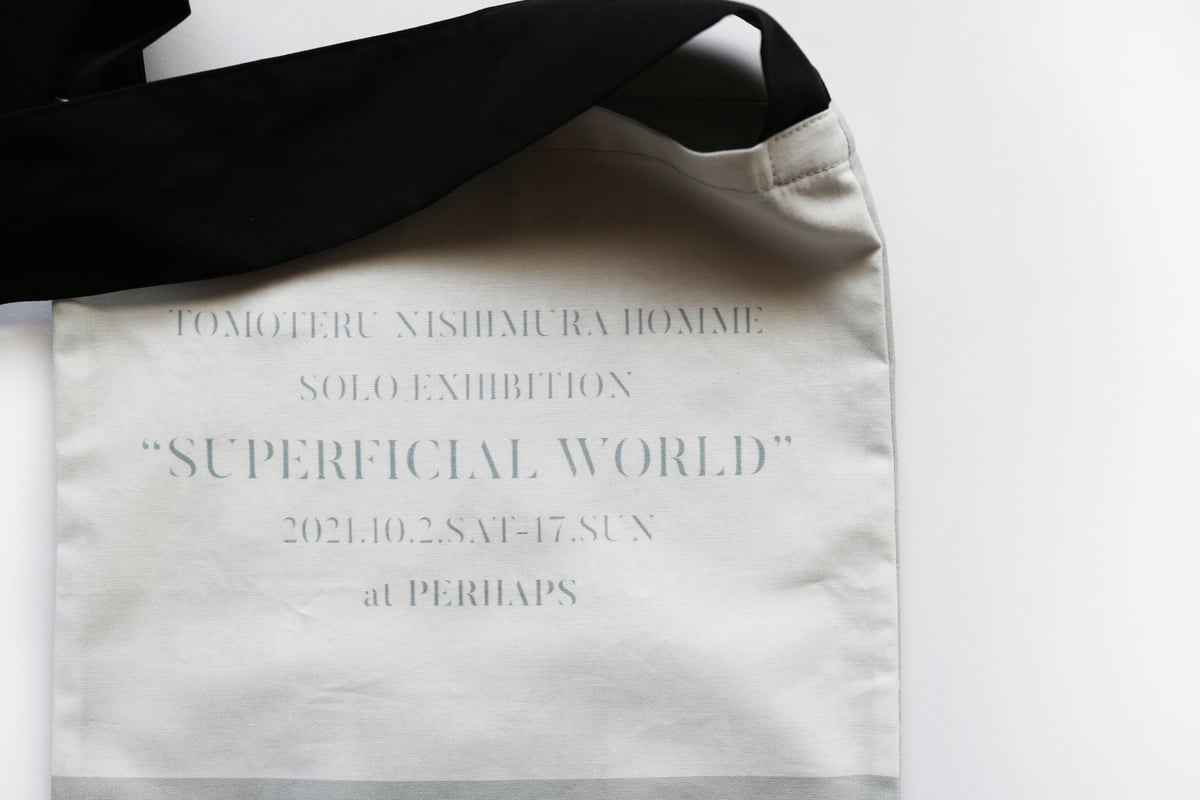 PERHAPS × TOMOTERU NISHIMURA HOMME トートバッグ【フライヤー