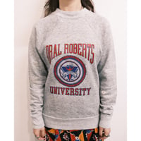 80-90s "JAN SRORT" college print sweat