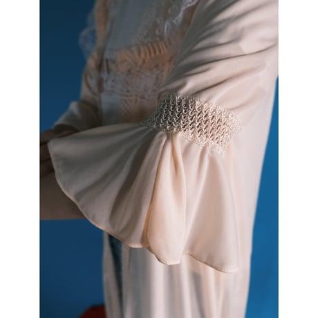 lingerie gown / salmon pink