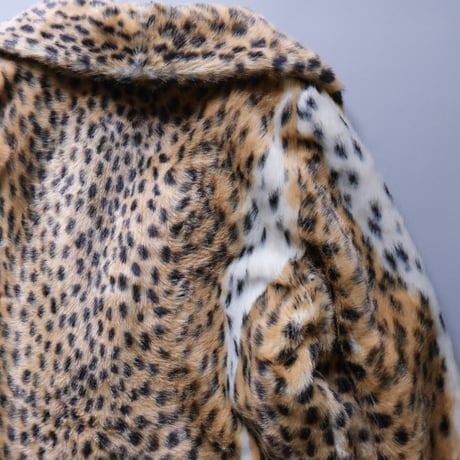 60-70s leopard coat