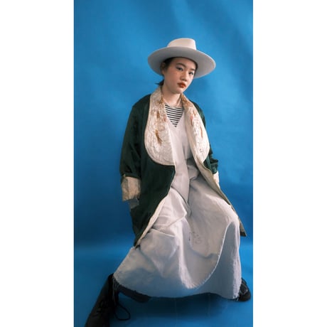 vintage / quilting china gown