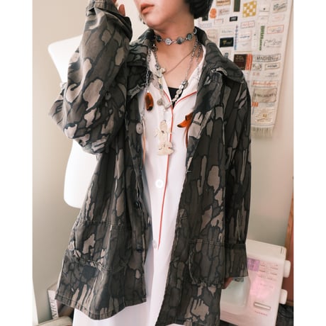 camouflage shirt jacket