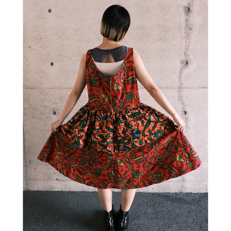 batik dress / pink
