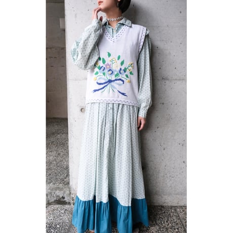 70s cotton dress