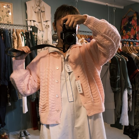 hand knit cardigan