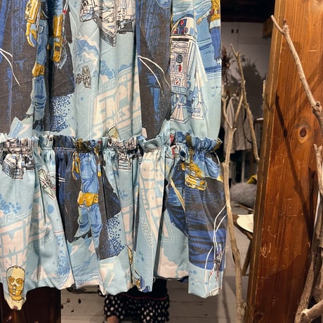 eski. original remake / bed sheet skirt "STAR WARS"