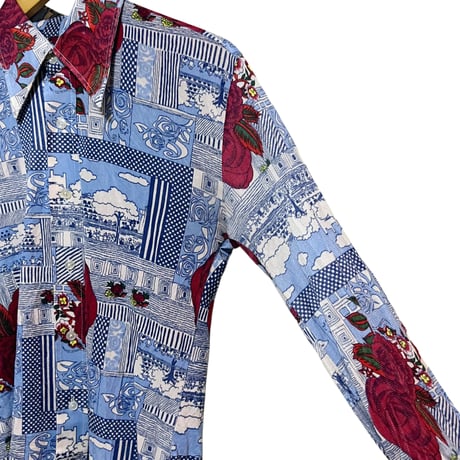 70s nylon shirt