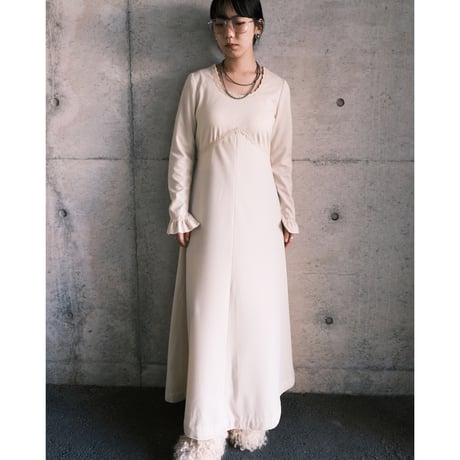〜70s ivory dress