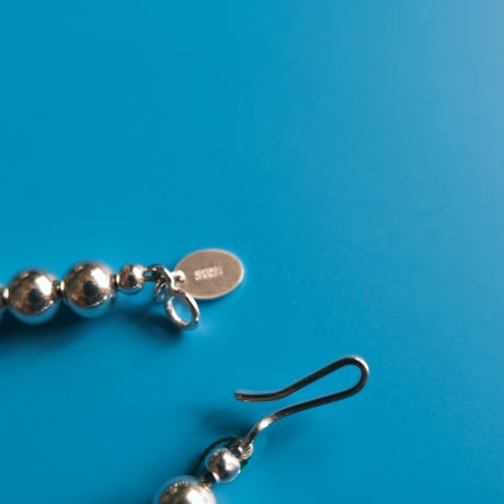 navajo perl necklace / 4mm