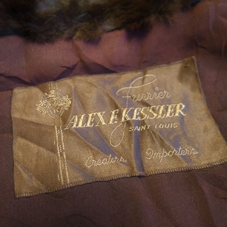 vintage fur cape