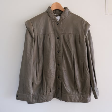 made in Italy / design leather jacket