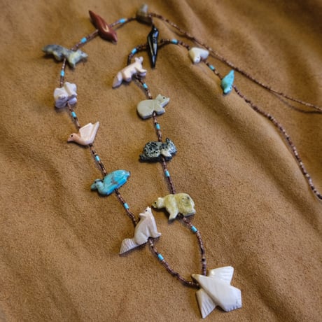 Indian jewelry / fetish long necklace