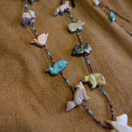Indian jewelry / fetish long necklace