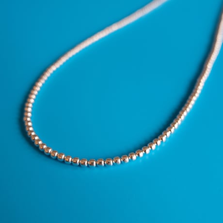 navajo perl necklace / 3mm