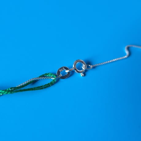 navajo / white buffalo heart necklace