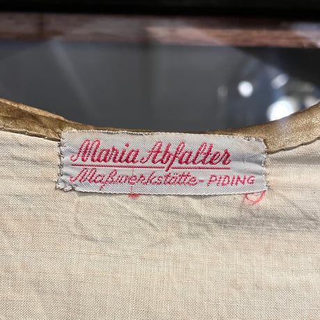 “Maria Alfalter” jacquard dress