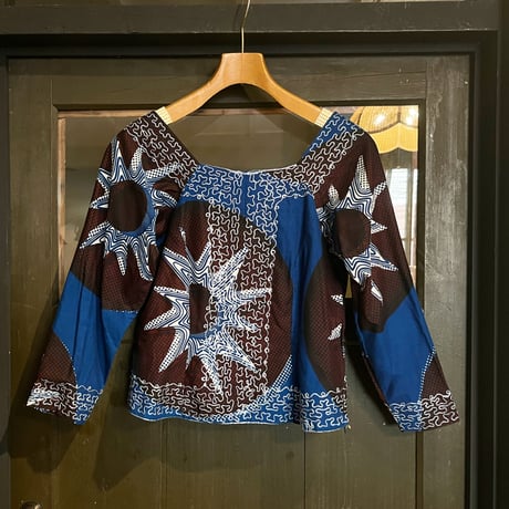 African batik tops