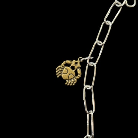 eski. original shell chain necklace "feather"
