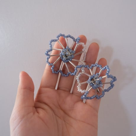 lili by SERI/flower drawing/eski. limited color/ear cuff type