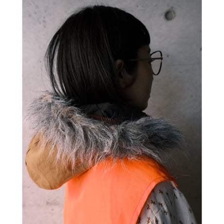 Carhartt / hood with fur