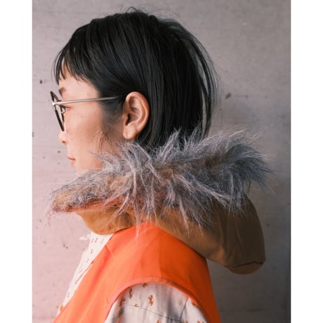 Carhartt / hood with fur