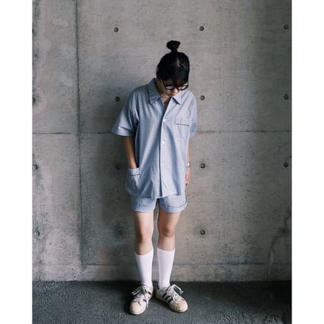 cotton pajama setup “blue”