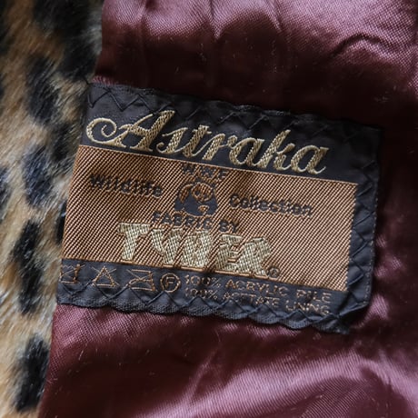 60-70s leopard coat