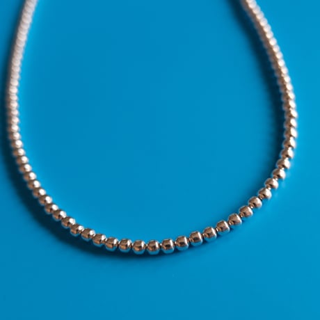navajo perl necklace / 3mm