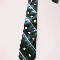 "繕う" collaboration beads embroidery necktie "⭐︎ × border"