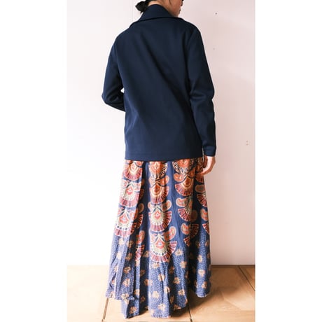 〜70s poly jersey cardigan