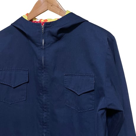 60-70s / reversible cotton parka