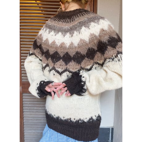 unknown / nordic hand knit
