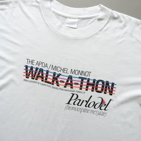 old print tee / white