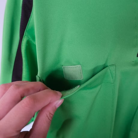 half zip sports tee