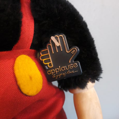 80s Mickey plush / applause社製