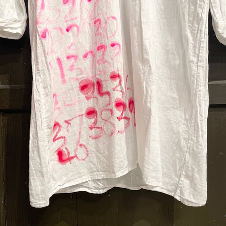 eski. × 画楽  antique linen dress