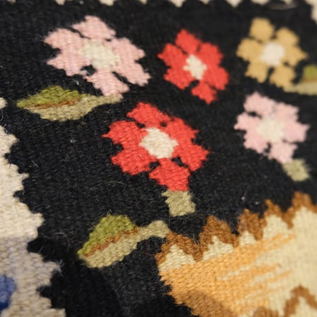 mini rug "flower"