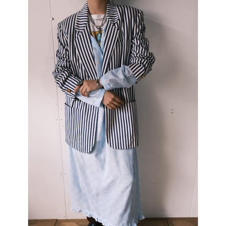 Liz Claiborne / stripe jacket