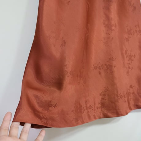 terracotta skirt