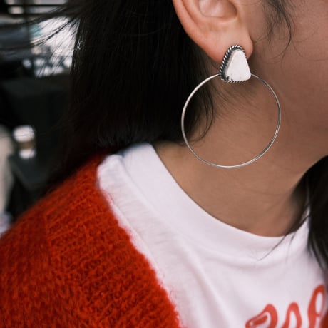 navajo/Elouise Kee/white buffalo foop pierce