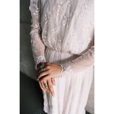 vintage wedding dress made in U.S.A.