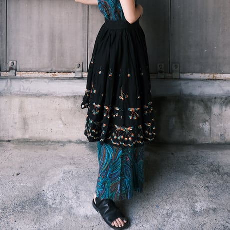 50-60s vintage / "Cherry" skirt