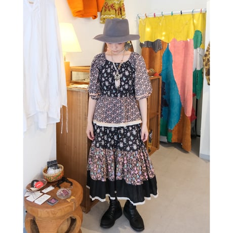 70s "Young Edwardian by Arpeja" dress