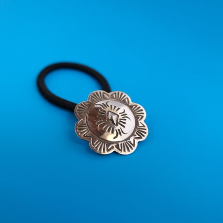 navajo / concho hair tie