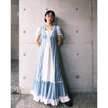 GUNNE SAX / lace up dress